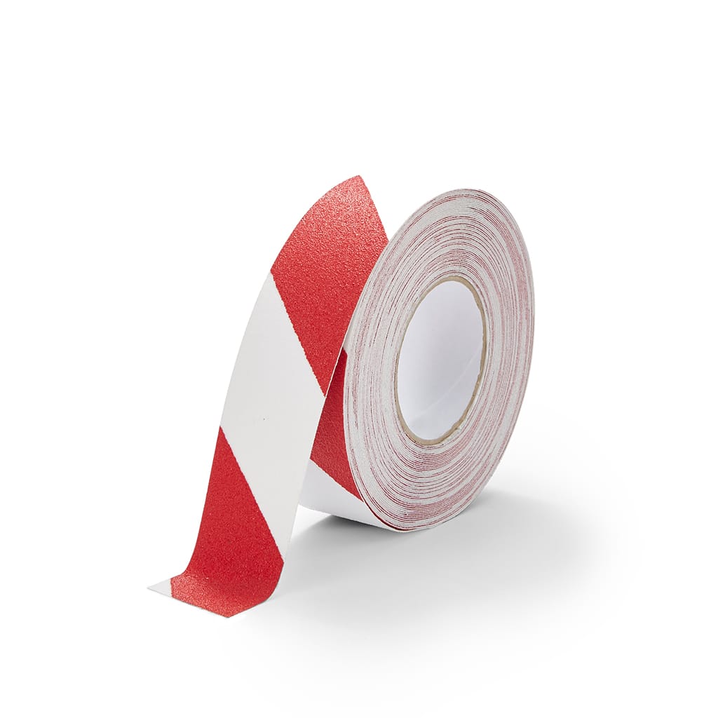 Anti-Slip Tape Standard Rull, Rød/Hvit