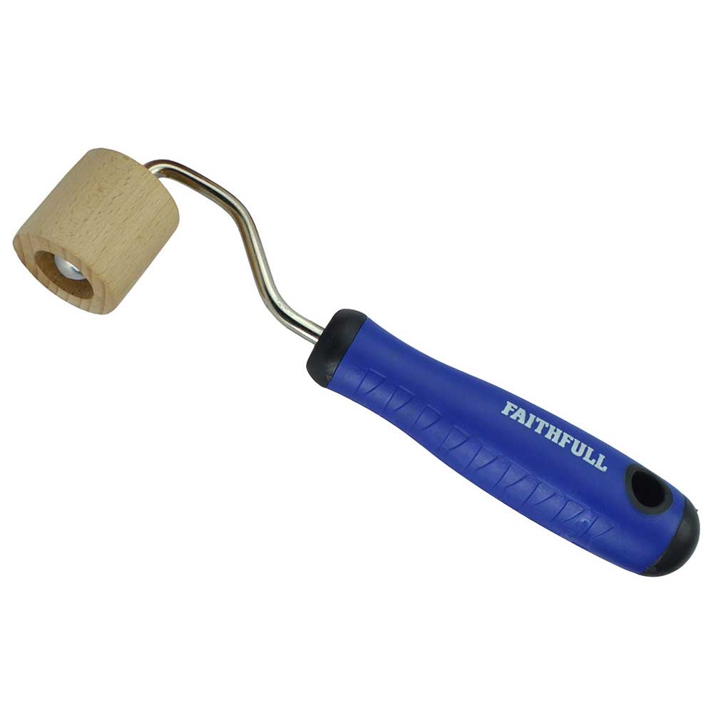 Faithfull Soft-Grip Seam Roller (wood)