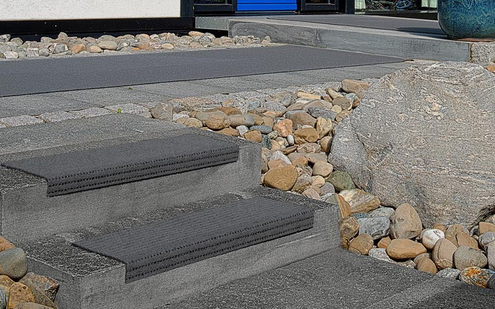 UNICO Trinnbeskytter antiskli, Basalt (Mørk Grå)