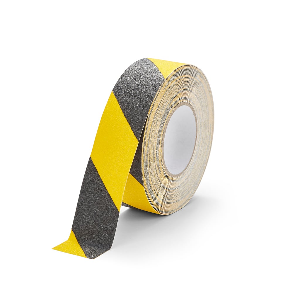 Anti-Slip Tape Standard Rull, Sort/Gul
