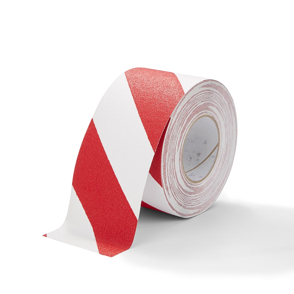 Anti-Slip Tape Standard Rull, Rød/Hvit